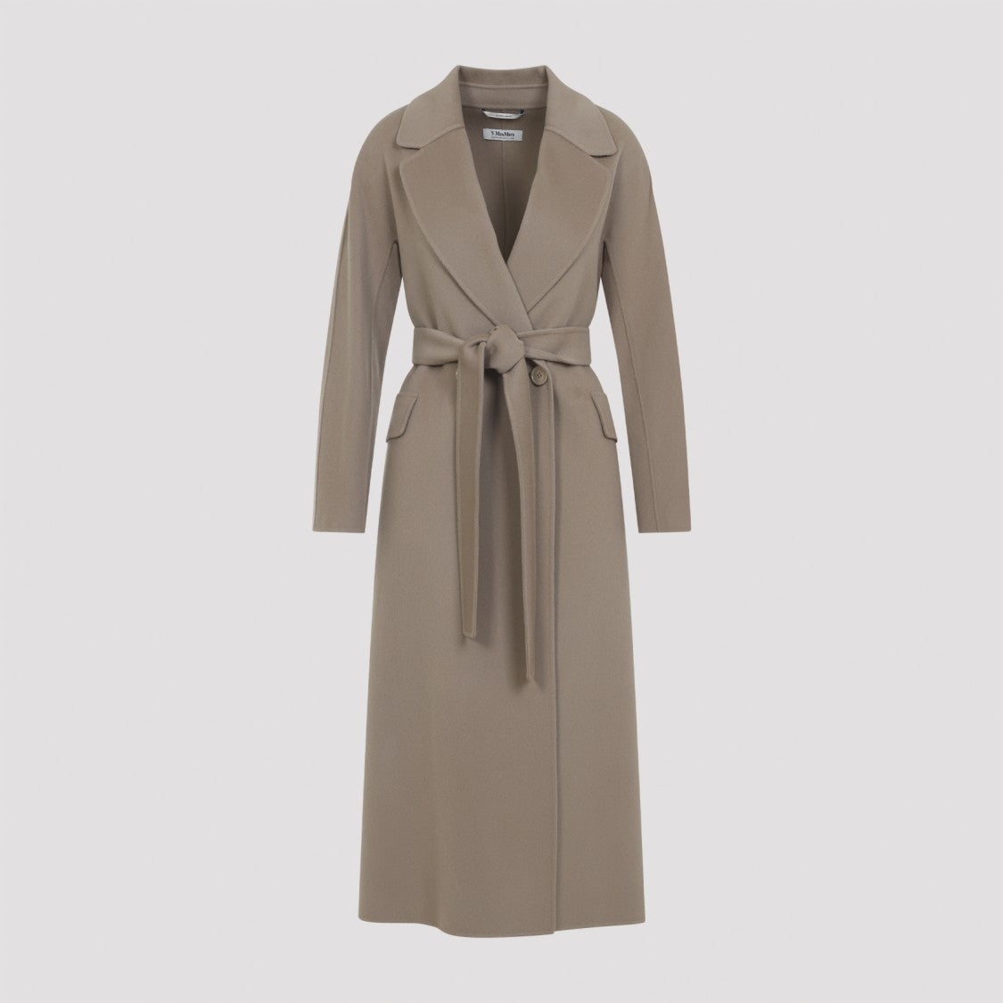 Max Mara Enzo Beige Virgin Wool Coat