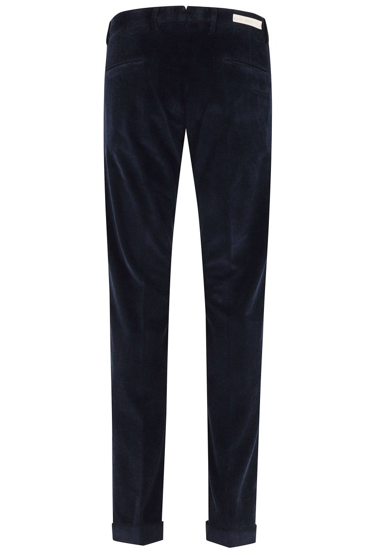 Briglia Blue 1000R Tencel Velvet Straight-Leg Pants