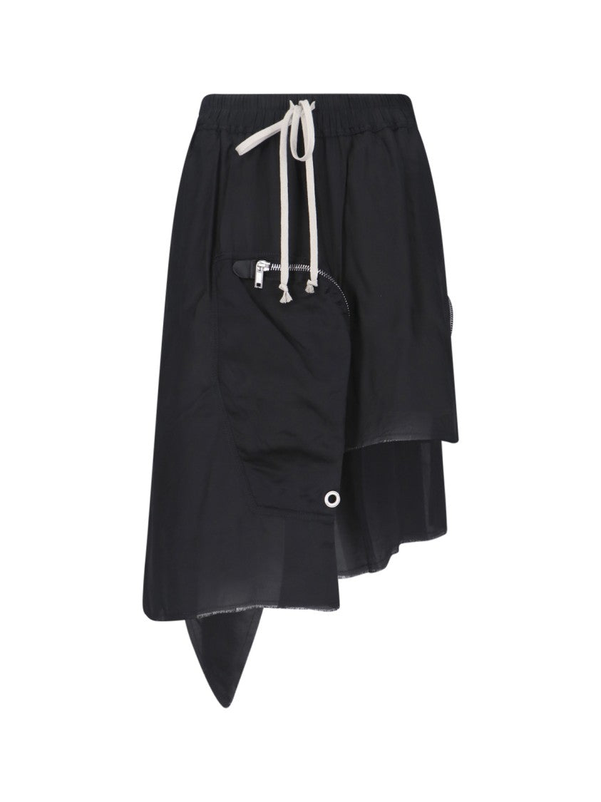Rick Owens "Dracca" Skirt – Black