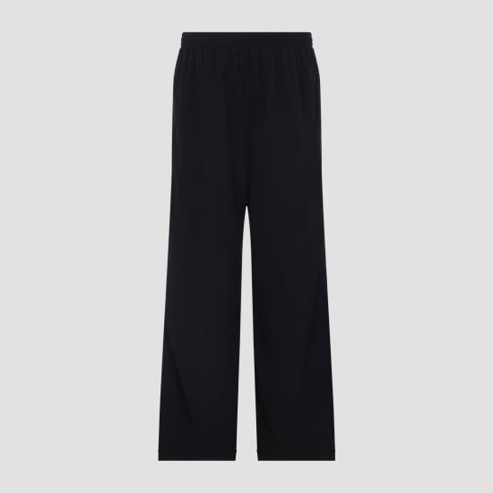 Balenciaga Straight-Leg Polyamide Pants With Minimalist Design