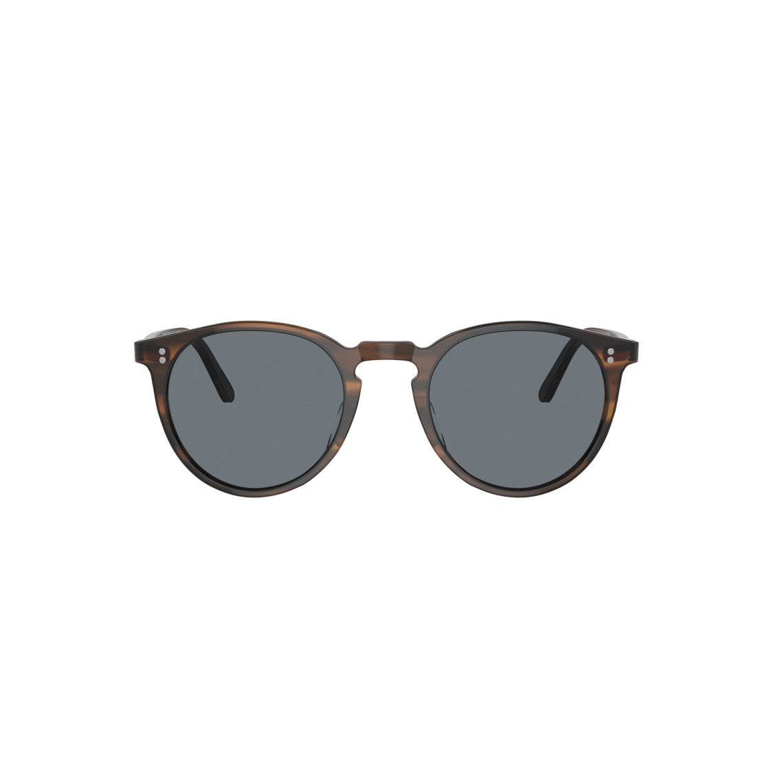 Oliver Peoples 0Ov5183s Round Tortoiseshell Acetate Sunglasses With Keyhole Bridge