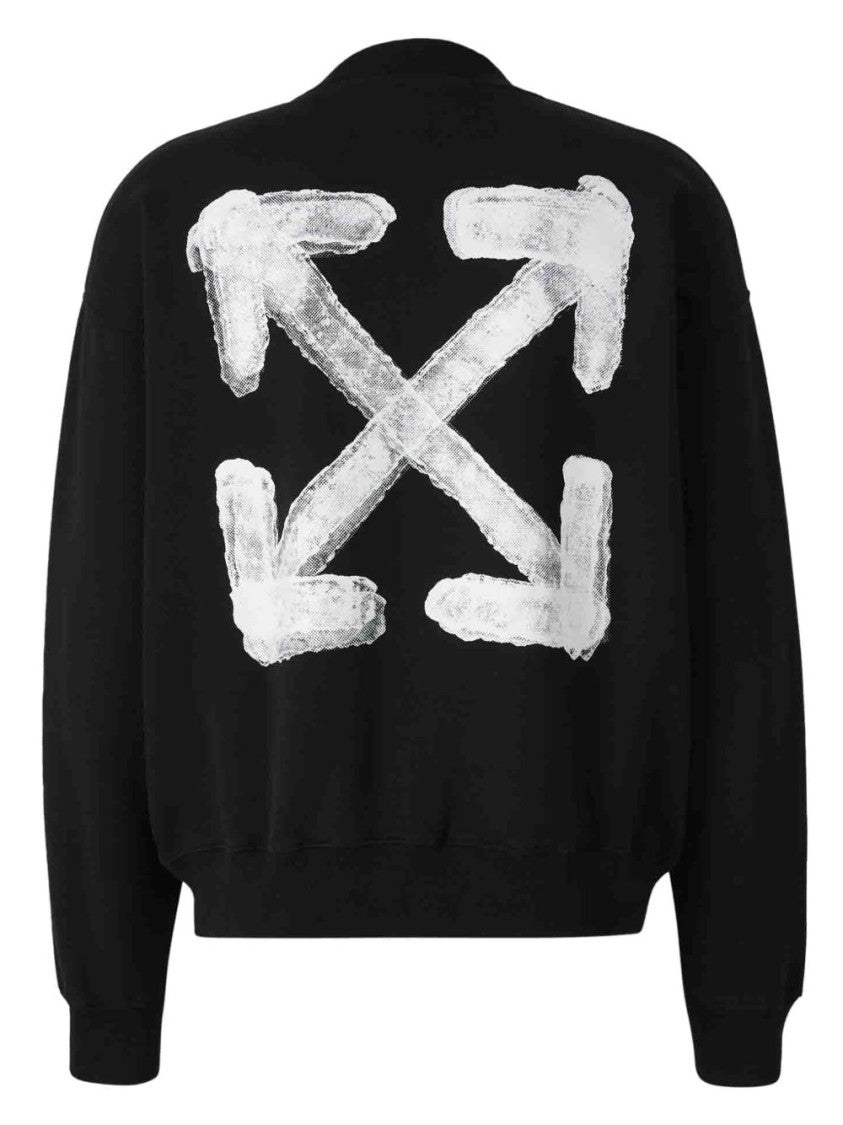 Off-White Spray Arrow Skate Crewneck Sweatshirts