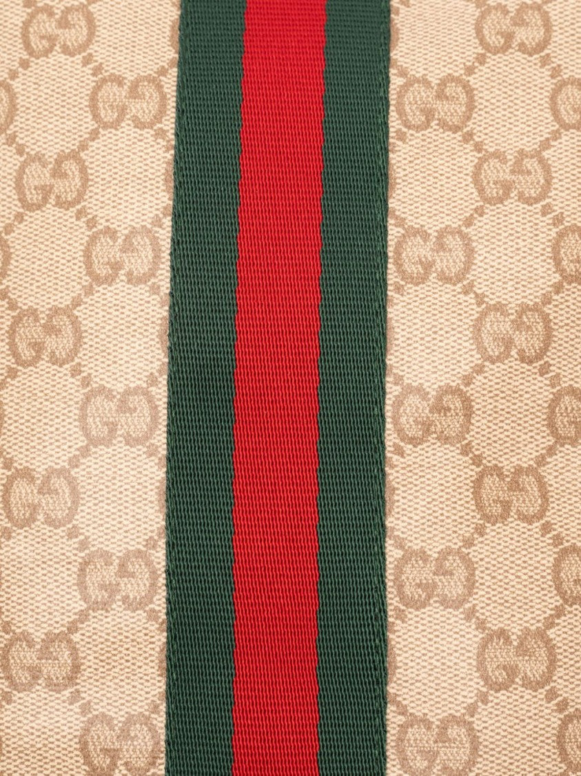 Gucci Square Monogram Canvas Crossbody Bag