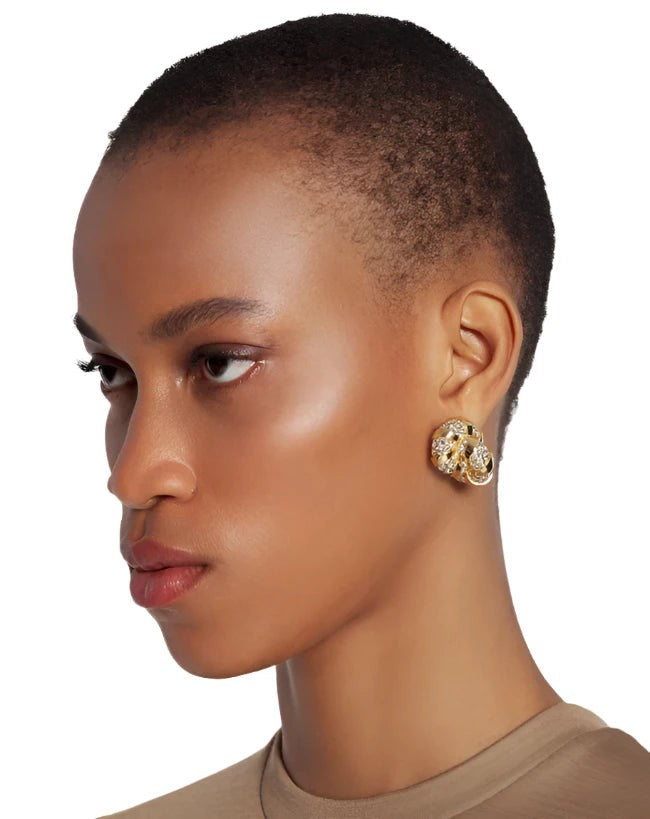 Lanvin Rhinestone Melodie Earrings