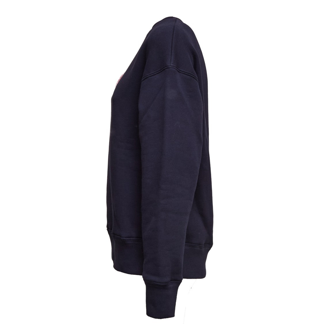 N°21 Oversized Crew-Neck Sweatshirt Embellished Logo