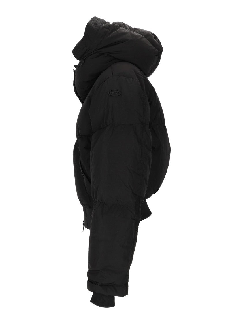 Diesel W-Peyt-Short-New-Wd Cropped Down Jacket