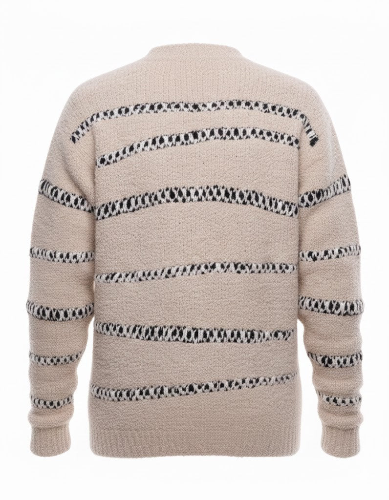 Atomofactory Bouclé Crewneck Sweater