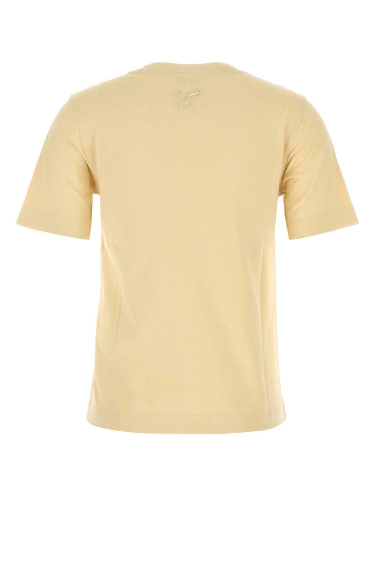 Burberry Cream Cotton T-Shirt