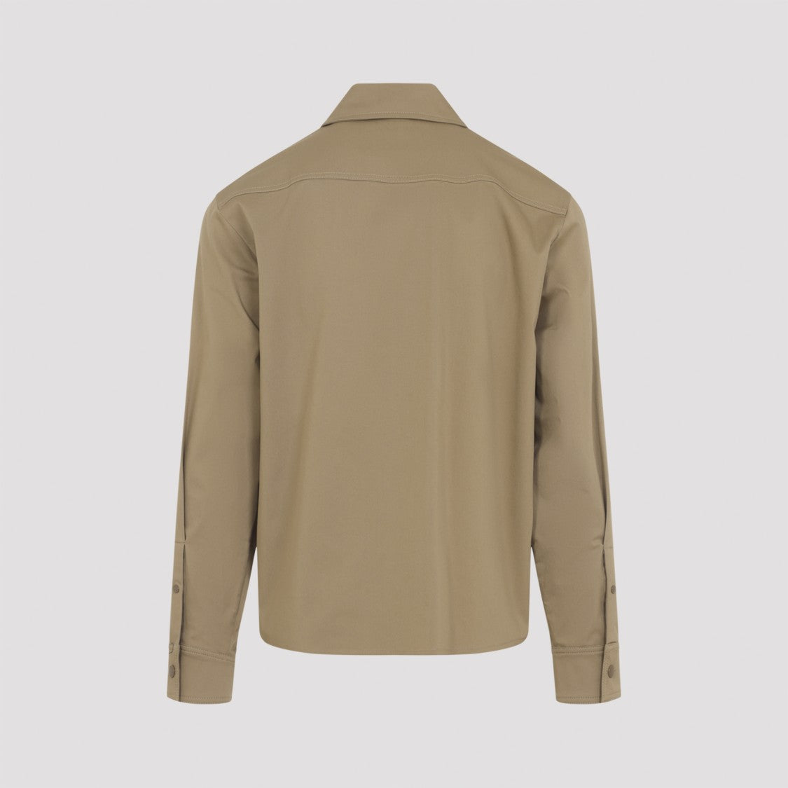 Moncler Classic-Fit Brown Shirt Jacket