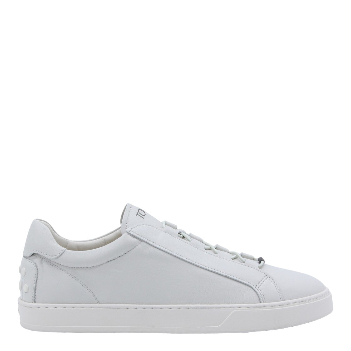 Tod's Leather Sneakers With Unique Lacing System