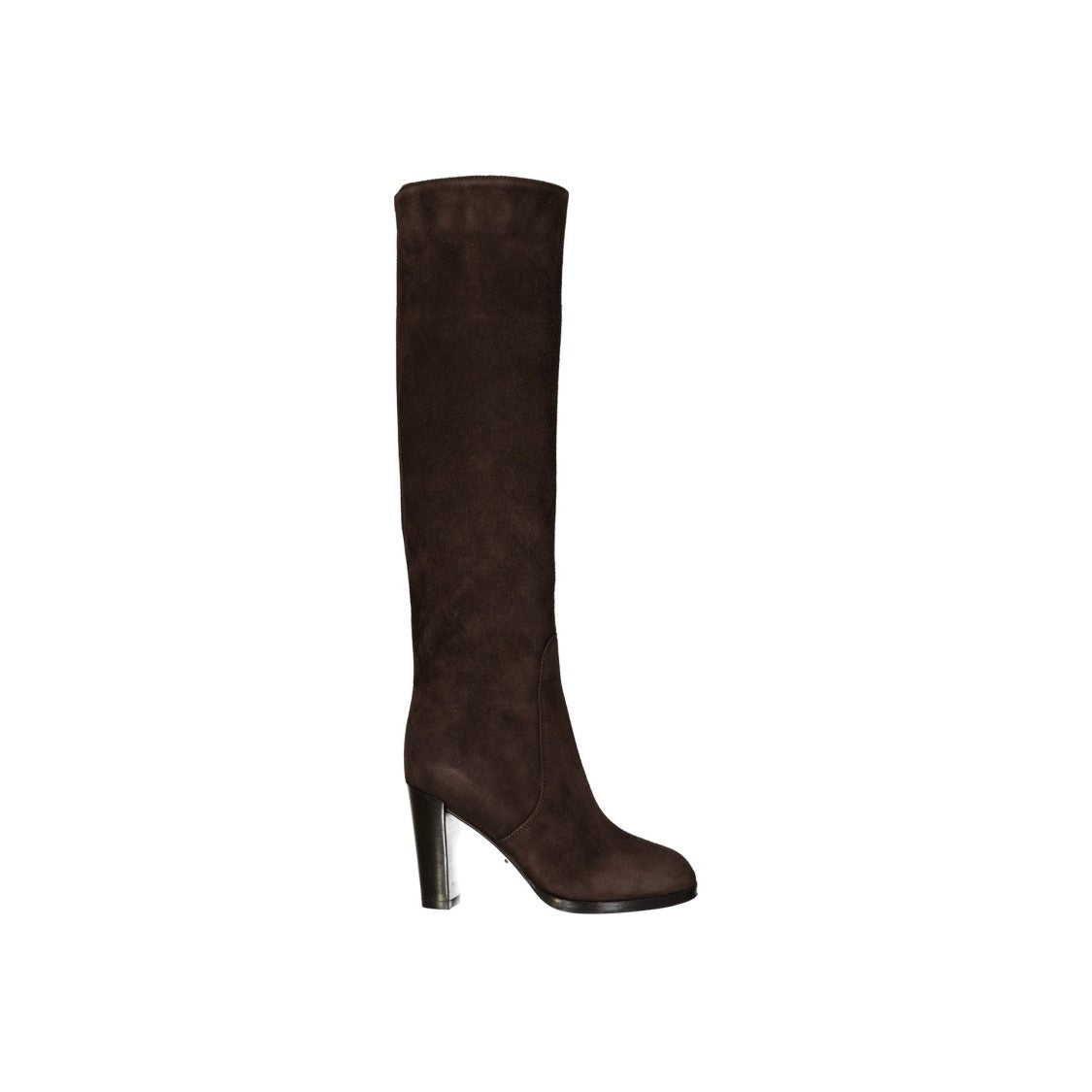 Sergio Rossi Brown Leather Boots With Block Heel
