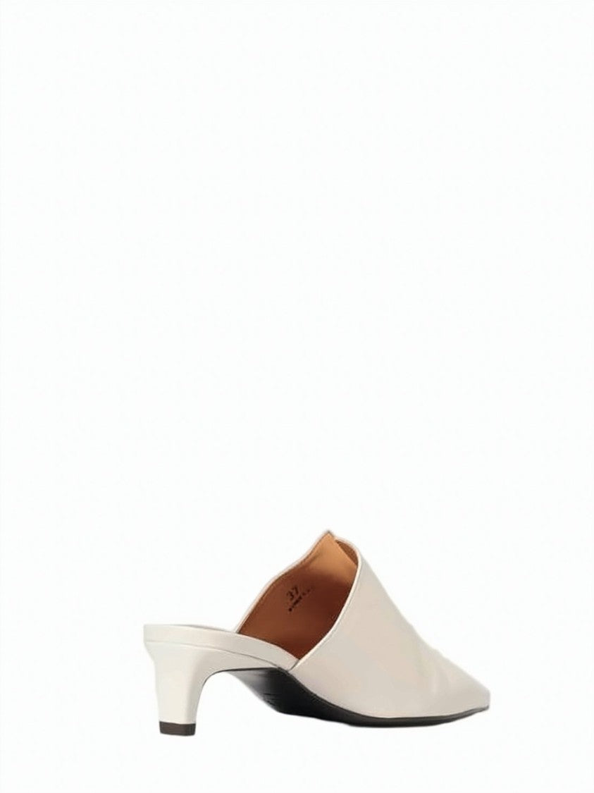 Tod's Pointed Toe Mules With Low Kitten Heel