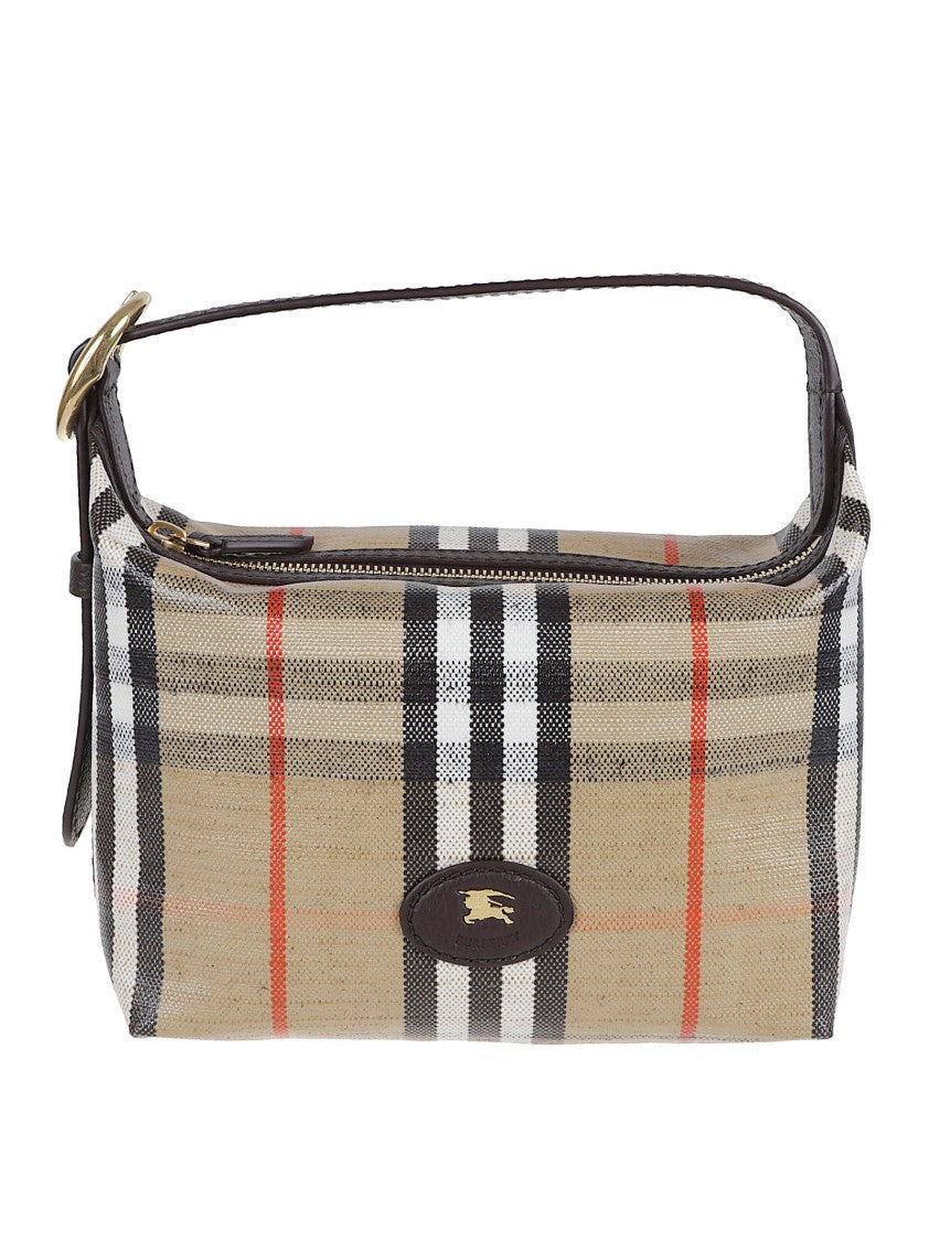Burberry Coated Canvas Handbag