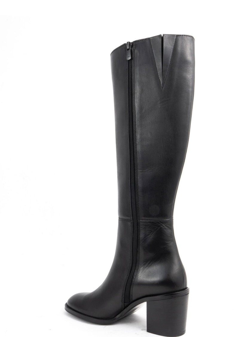 Sergio Moretti Long Cow Leather Boots