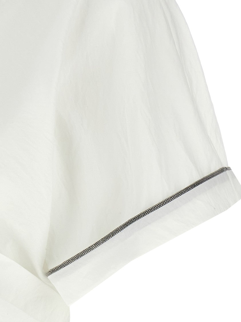 Brunello Cucinelli 'Shiny Trims' Top