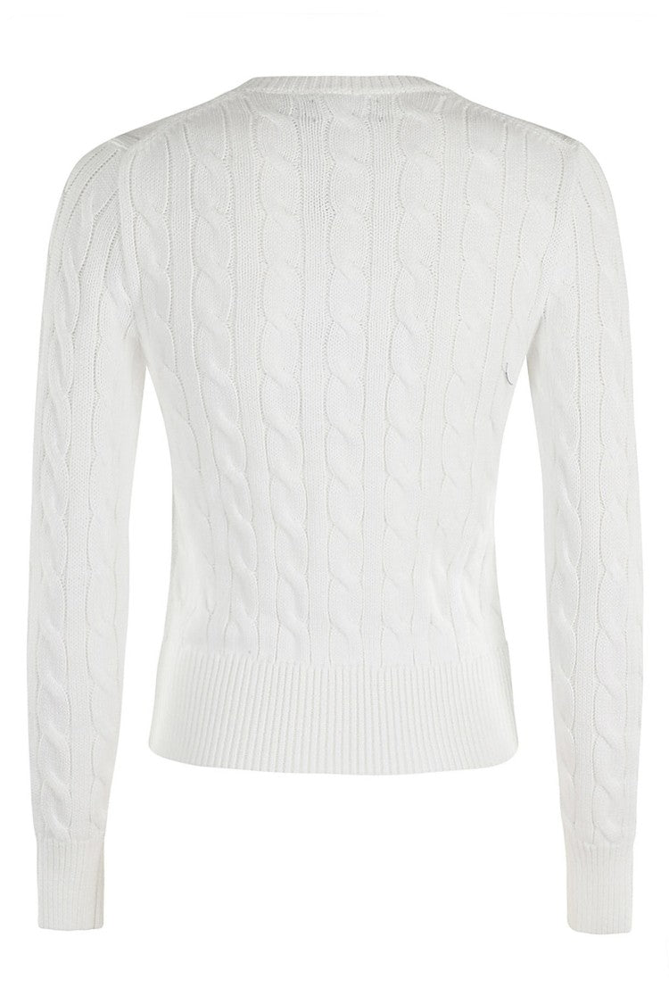 Polo Ralph Lauren Braided Cotton Knit Cardigan