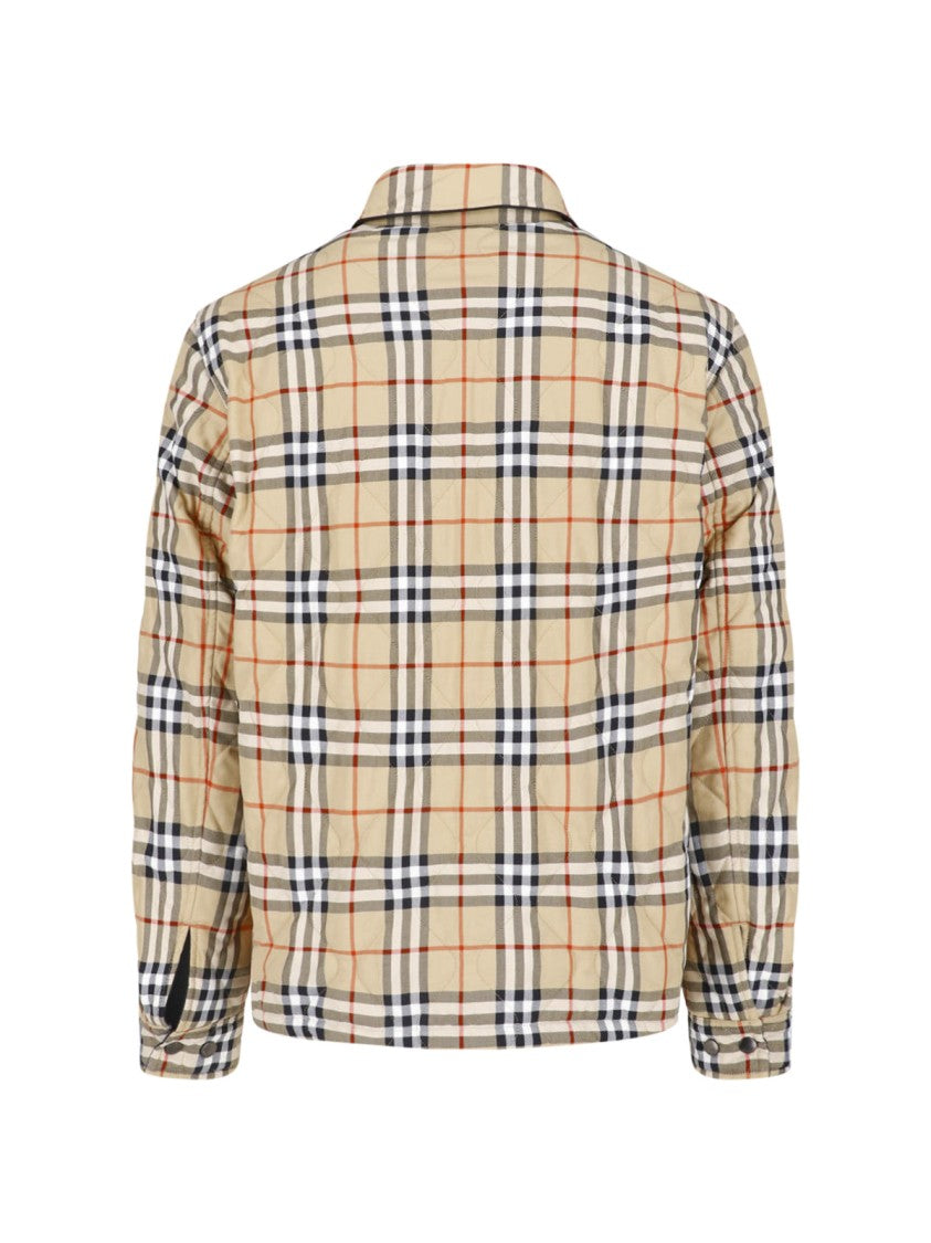 Burberry Reversible Quilted Jacket With Diamond-Stitched Design