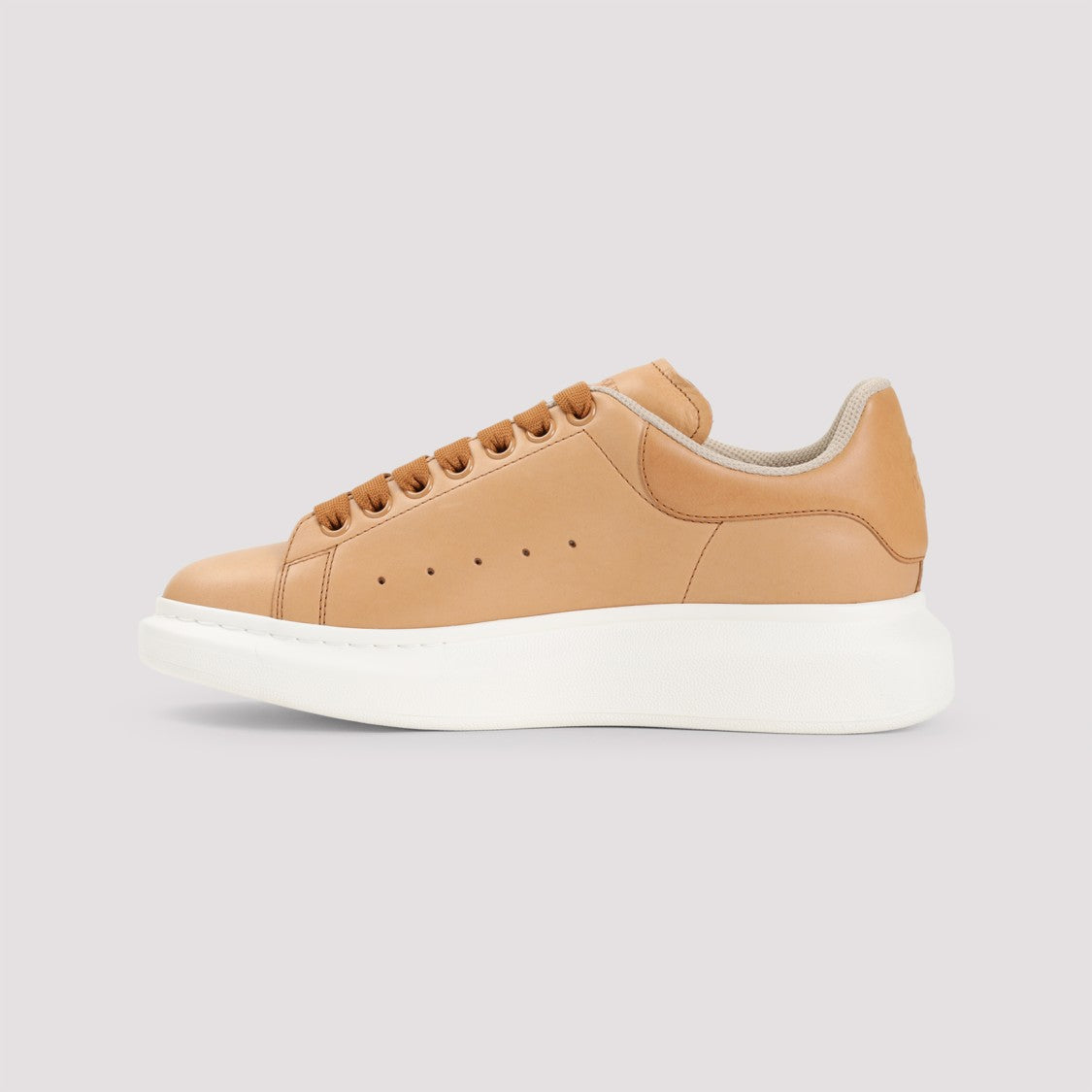 Alexander Mcqueen Natural Leather Sneakers