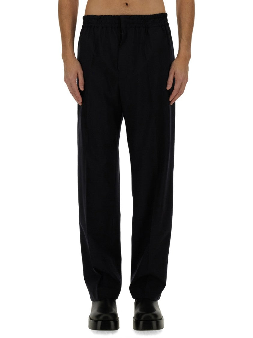 Bottega Veneta Tailored Wool Pants With Classic Fit
