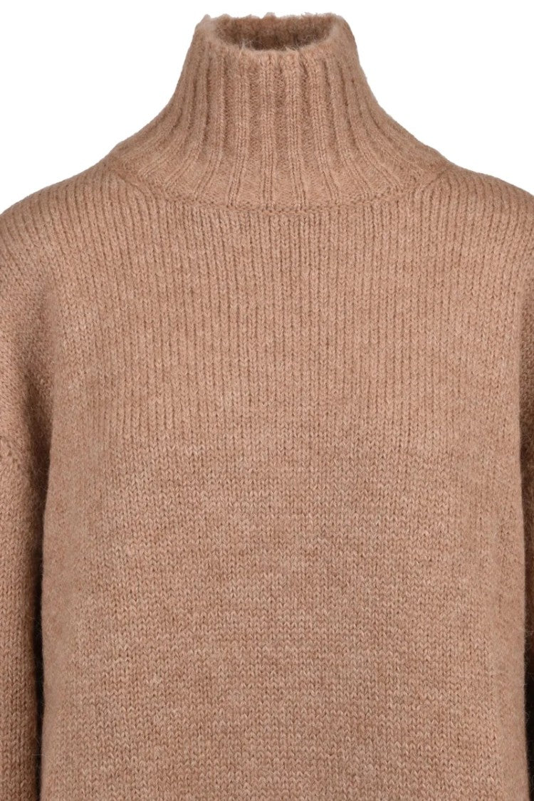 Jil Sander High Neck Sweater - Pink