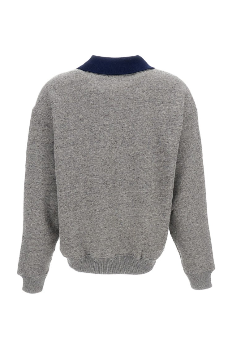 Polo Ralph Lauren Crewneck Sweatshirt With Contrasting Polo Collar