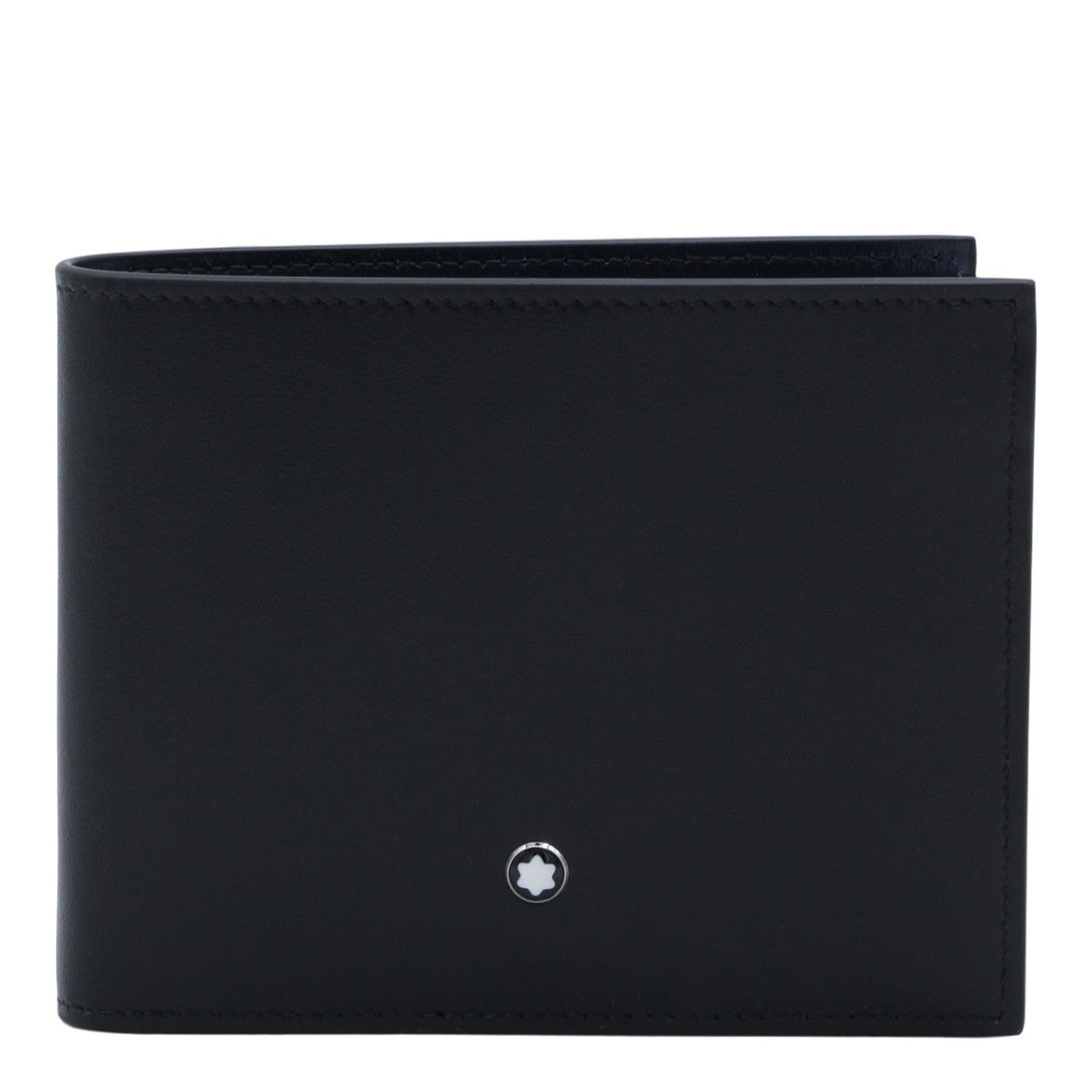 Montblanc Black Wallet With Clean Lines And Functional Design