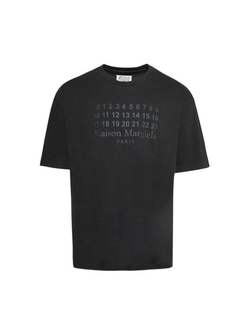 Maison Margiela Logo Tee Washed Black