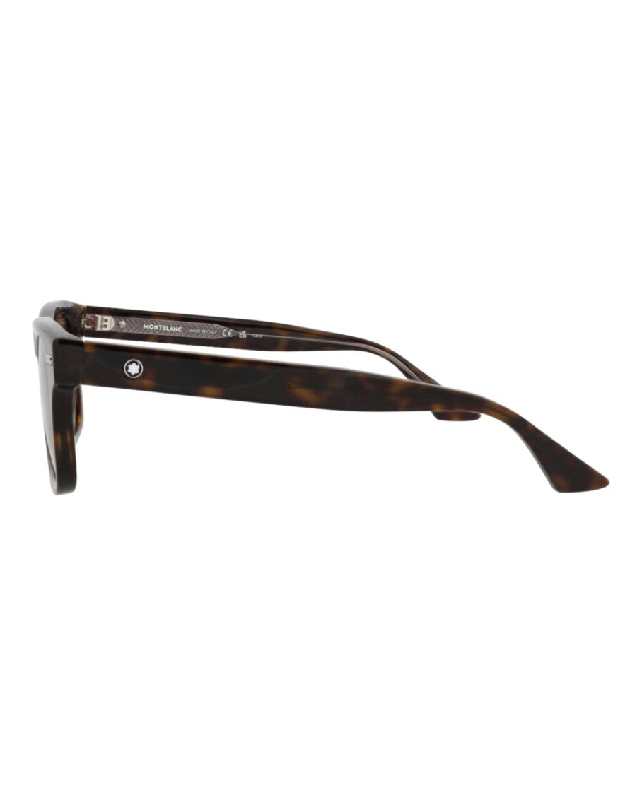 Montblanc Square-Frame Recycled Acetate Sunglasses