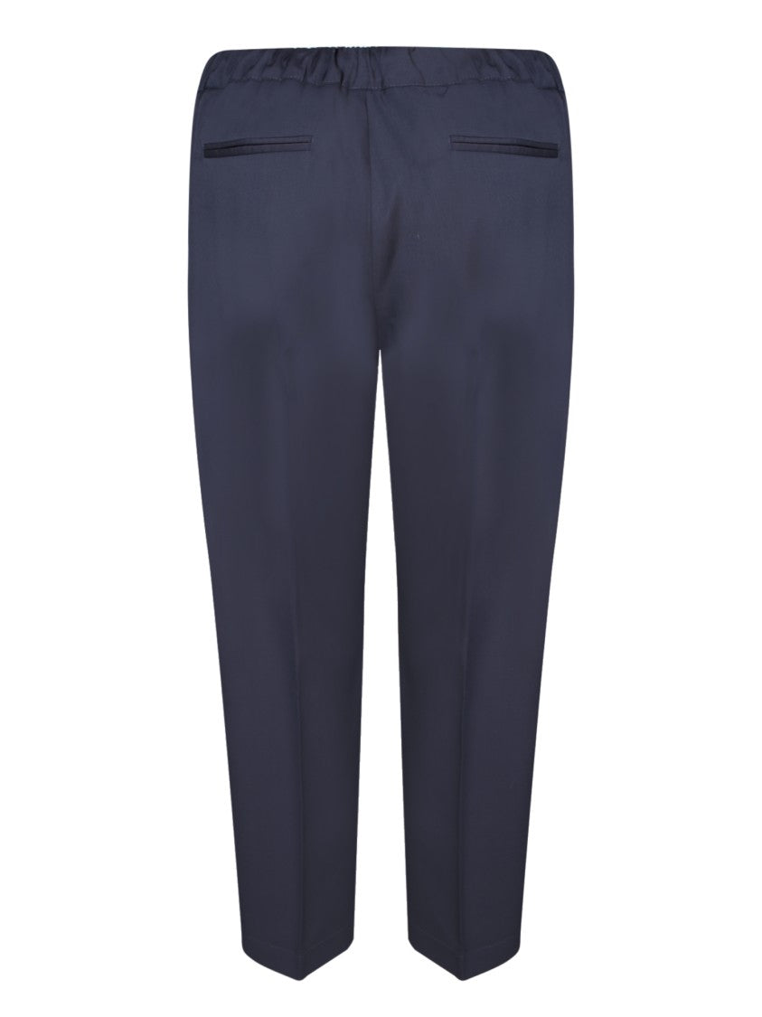 Costumein Blue Cotton Trousers
