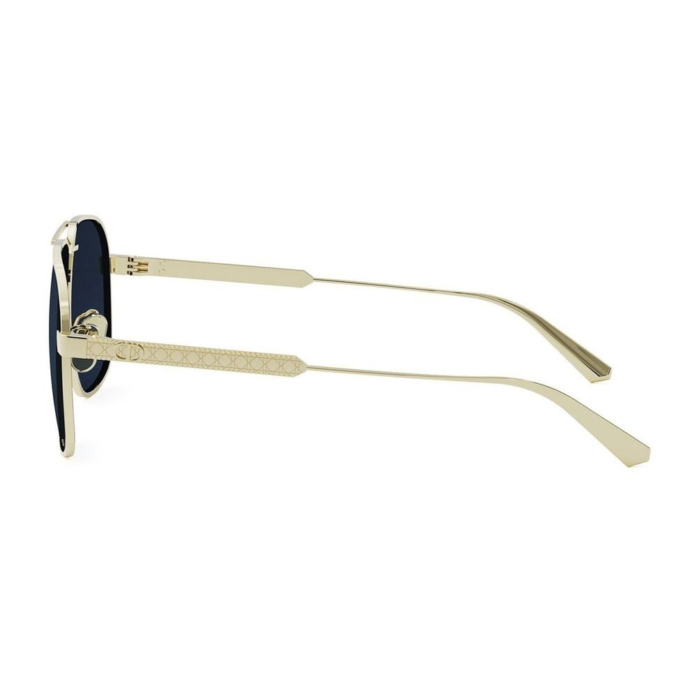 Dior Cannage A3u Oversized Pilot Sunglasses