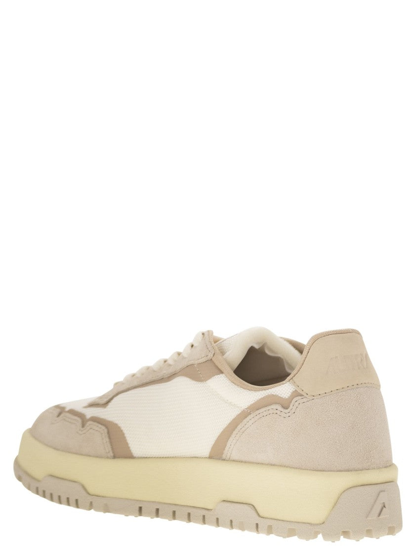 Autry Wildpace - Fabric And Suede Trainers
