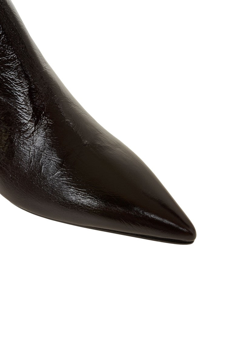 Billi Bi Patent Leather Ankle Boots