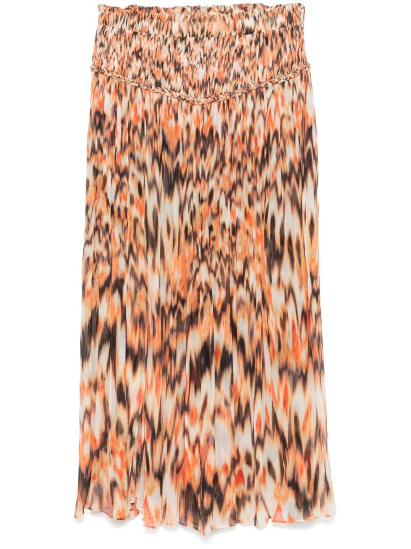 Isabel Marant Ankle-Length Skirt With Paperbag Waist
