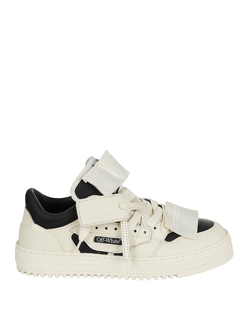 Off-White Low-Top Off-White Sneakers With Oversized Velcro Straps