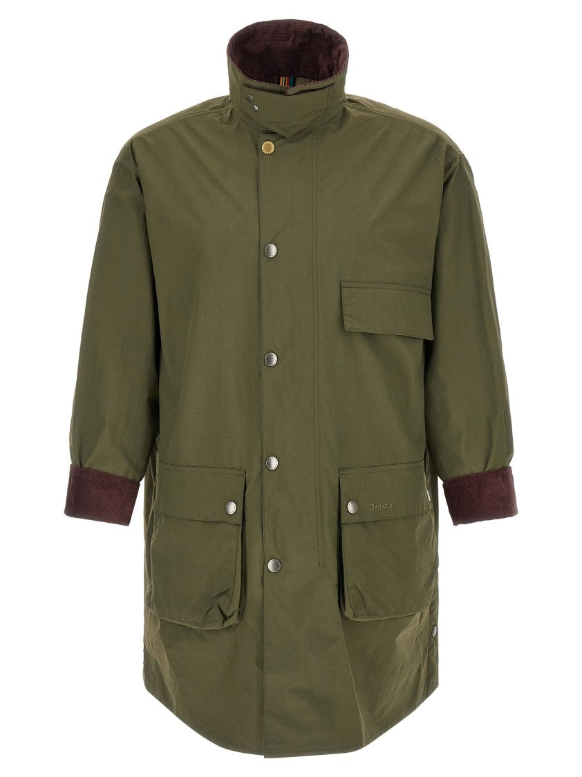 Barbour Waterproof Parka Paul Smith Loves