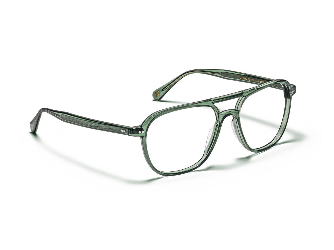 Moscot Green Or-Bjo-O Bjorn Nv Double-Bridge Acetate Eyeglasses