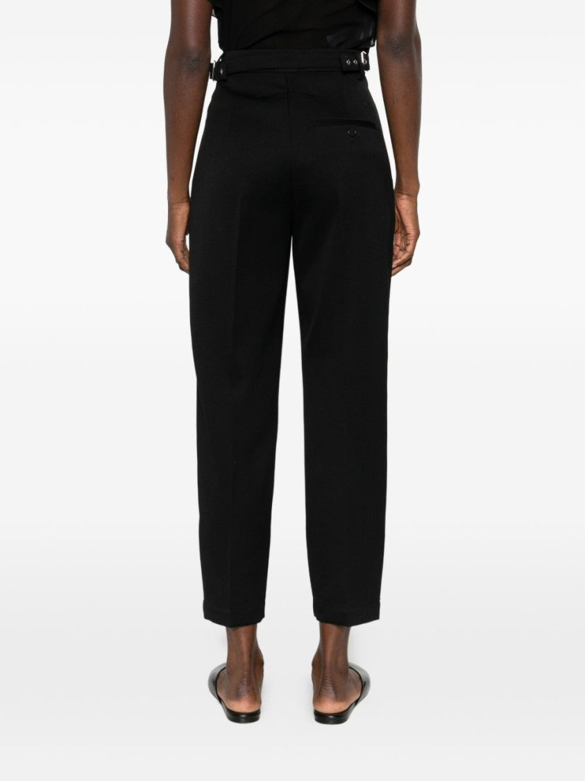 Lanvin Straight Leg Trousers With Concealed Fly