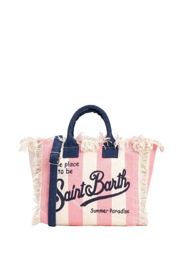 Mc2 Saint Barth Ivory Pink Colette Handbag