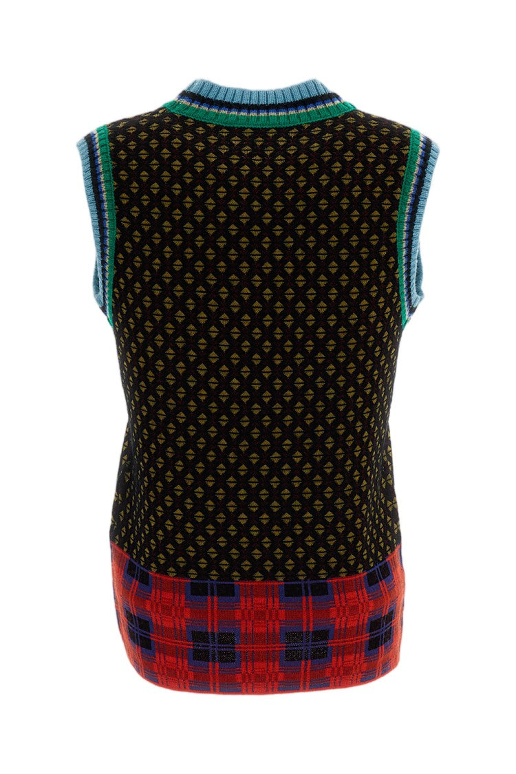 Dries Van Noten Jacquard Knit Top