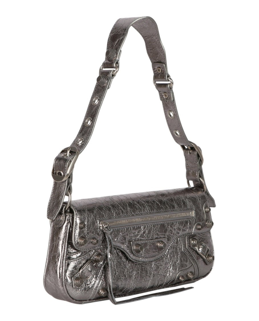 Balenciaga Small Metallized Le Cagole Sling Shoulder Bag