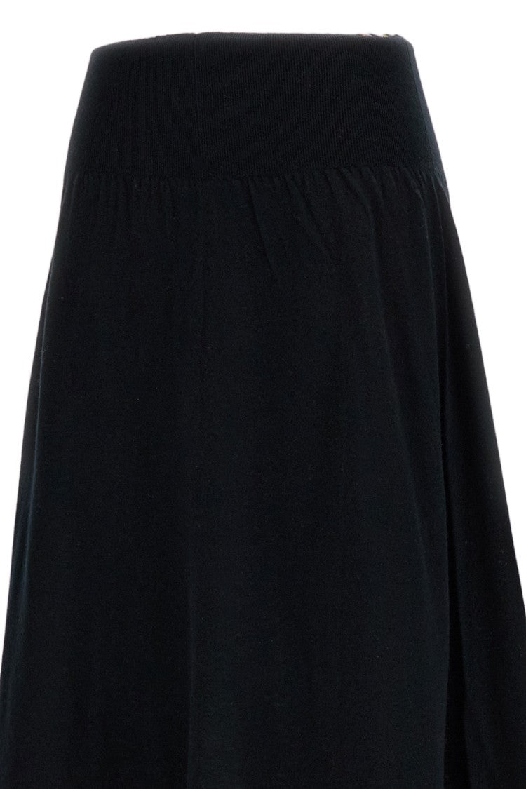 Extreme Cashmere Black Seduce N.470 Midi Skirt