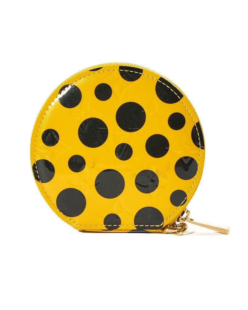 Louis Vuitton Glossy Yellow Patent Coin Purse