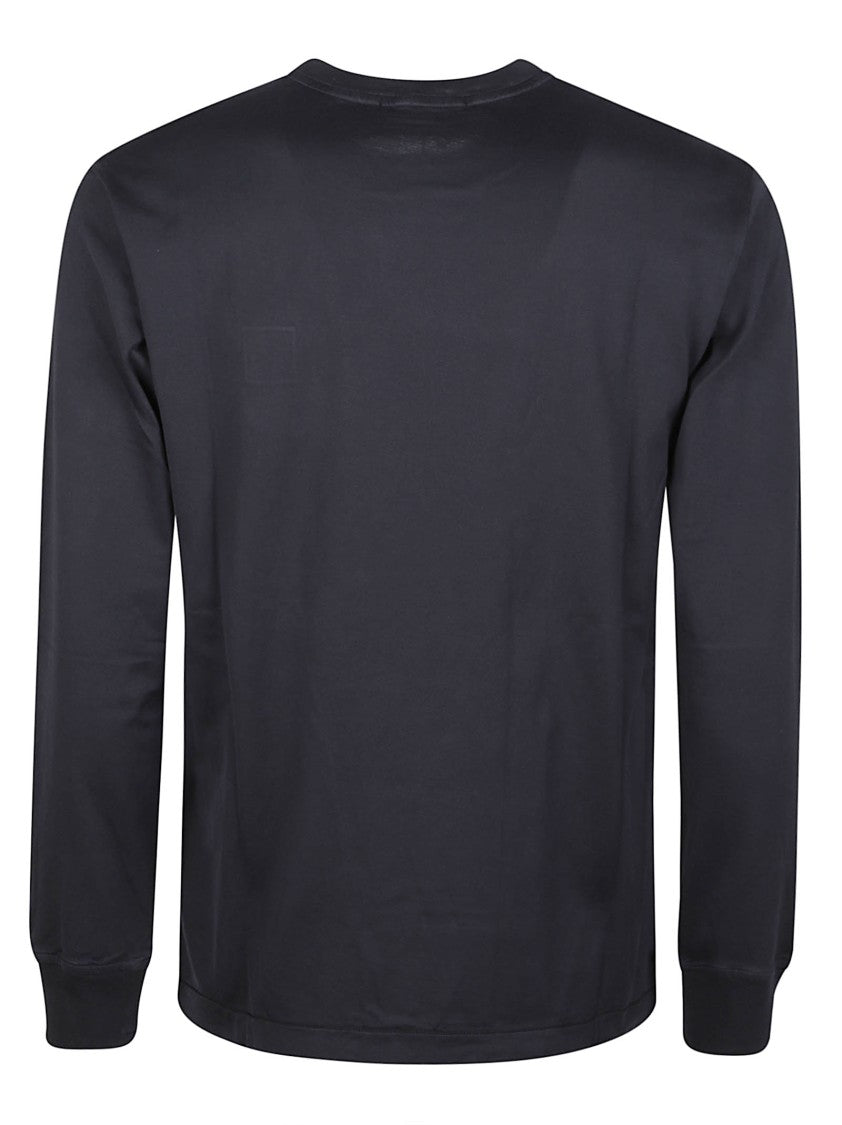Stone Island Long Sleeve Relaxed Cotton T-Shirt