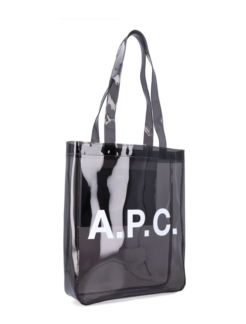 A.P.C. Lou Glossy Pvc Tote Bag