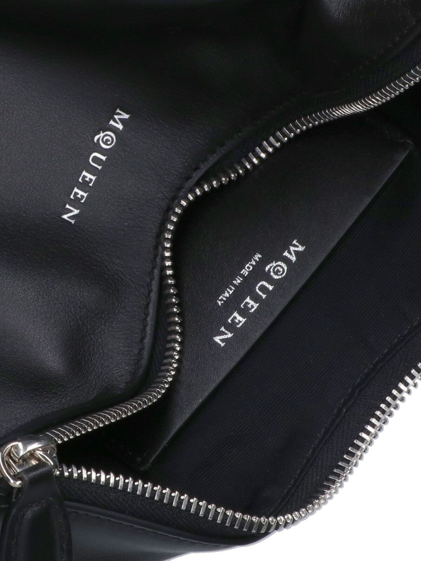 Alexander Mcqueen “Manta” Logo Pouch – Black