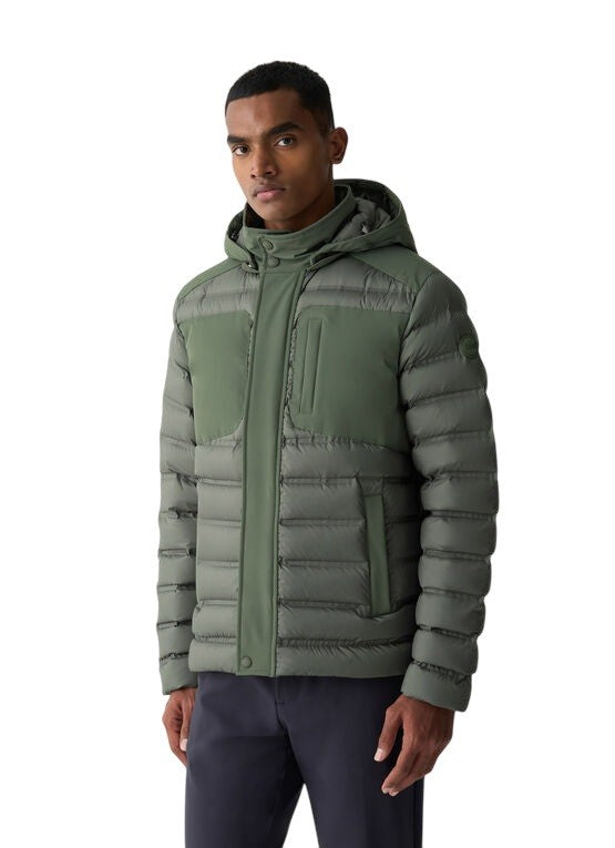 Colmar Originals Quilted Down Jacket With Stretch Inserts