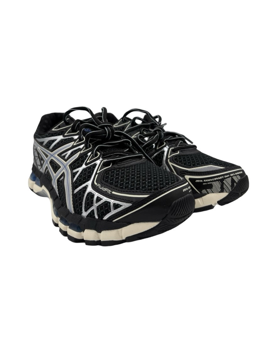 Asics High-Performance Black Athletic Sneakers With Breathable Upper