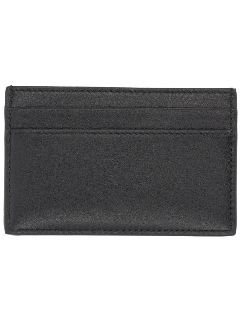 Gucci Black Leather Horsebit Card Holder