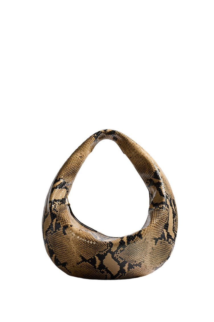 Khaite Beige Olivia Medium Suede Bag