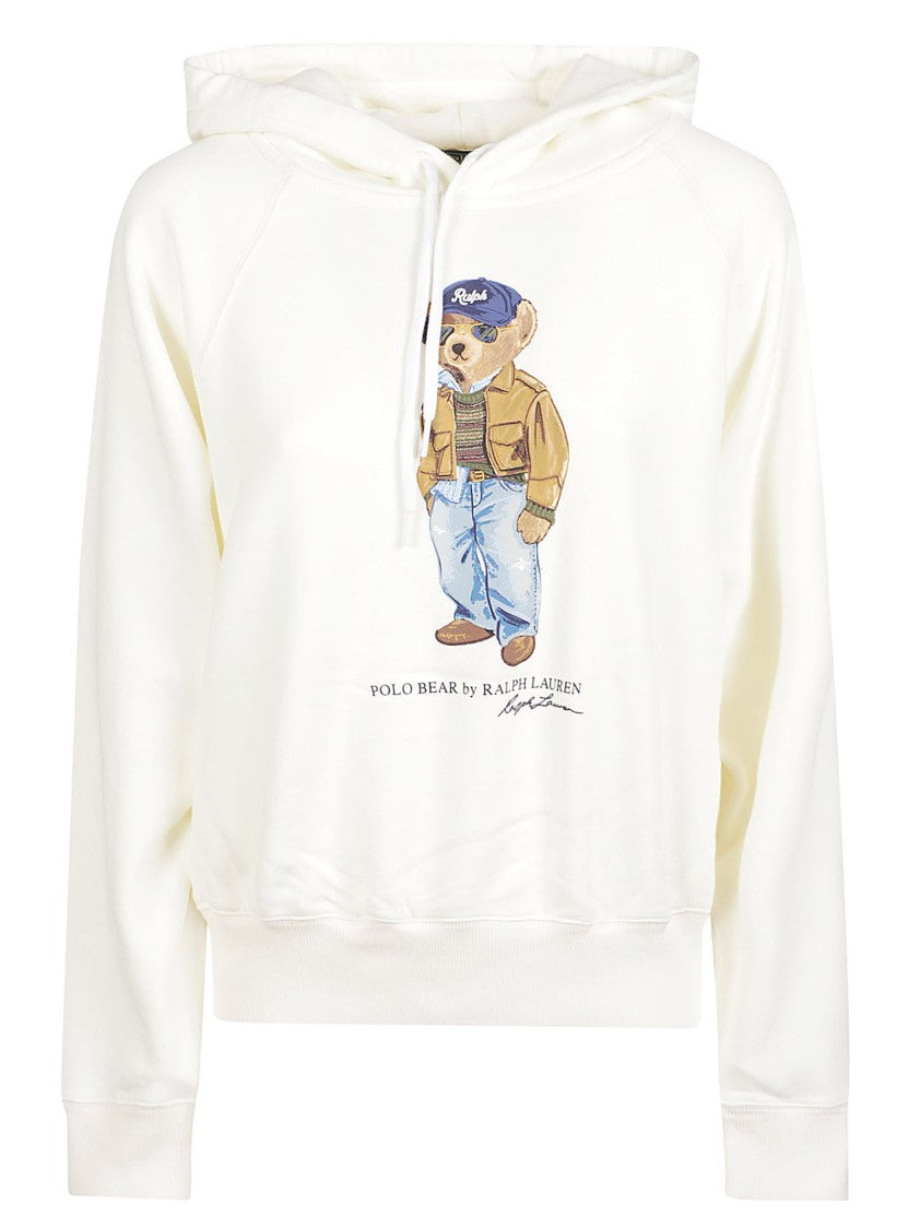 Polo Ralph Lauren Relaxed-Fit Hoodie With Playful Bear Graphic